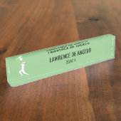 Porte-nom Pour Bureau Cricket (Taille)