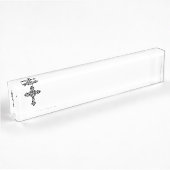 Porte-nom Pour Bureau Croix celtique