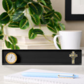 Porte-nom Pour Bureau Croix celtique