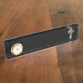 Porte-nom Pour Bureau Croix celtique (Taille)