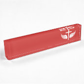 Porte-nom Pour Bureau Croix chrétienne