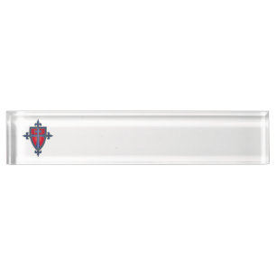 Porte-nom Pour Bureau Croix du récepteur
