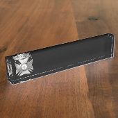 Porte-nom Pour Bureau Croix maçonnique (Taille)