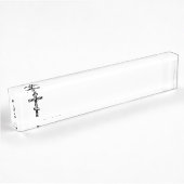 Porte-nom Pour Bureau Croix orthodoxe