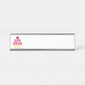 Porte-nom Pour Bureau Cupcake (Devant)