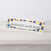 Porte-nom Pour Bureau Cupcake par Kenneth Yoncich (Devant)