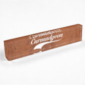 Porte-nom Pour Bureau Curmudgeon