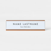 Porte-nom Pour Bureau Custom Modern Business Promotional (Devant)