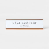 Porte-nom Pour Bureau Custom Modern Business Promotional (Devant)