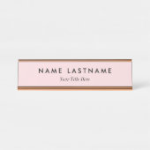 Porte-nom Pour Bureau Custom Modern Business Promotional (Devant)