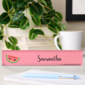 Porte-nom Pour Bureau Cute Watermelon