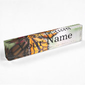 Porte-nom Pour Bureau Danaus Plexippus de monarque