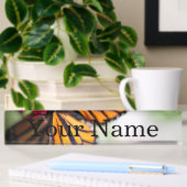 Porte-nom Pour Bureau Danaus Plexippus de monarque