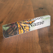 Porte-nom Pour Bureau Danaus Plexippus de monarque (Taille)