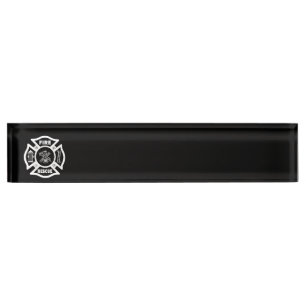 Porte-nom Pour Bureau Délivrance de sapeur-pompier
