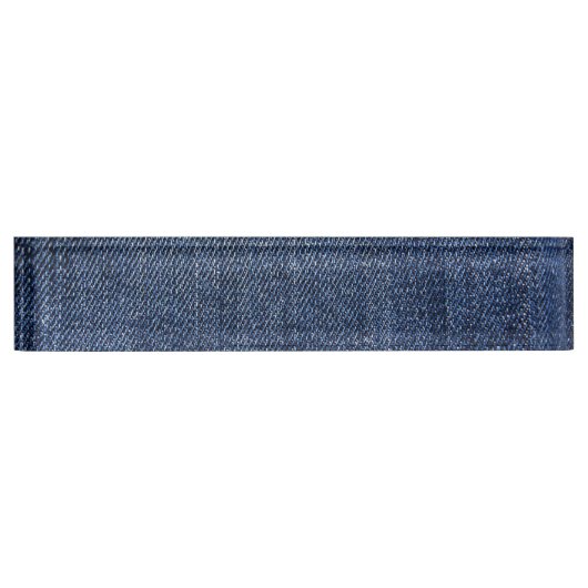 Porte-nom Pour Bureau Denim (Devant)