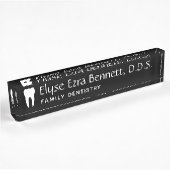 Porte-nom Pour Bureau Dentiste