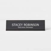 Porte-nom Pour Bureau Directeur exécutif (Devant)