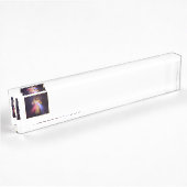 Porte-nom Pour Bureau Divine Mercy Gold