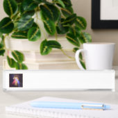 Porte-nom Pour Bureau Divine Mercy Gold