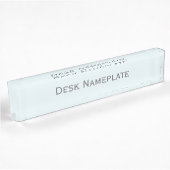 Porte-nom Pour Bureau Do-it-yourself -