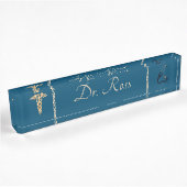 Porte-nom Pour Bureau Docteur