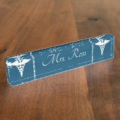 Porte-nom Pour Bureau Docteur (Taille)