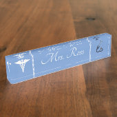 Porte-nom Pour Bureau Docteur (Taille)