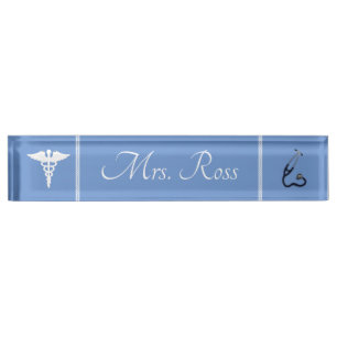Porte-nom Pour Bureau Docteur