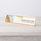 Porte-nom Pour Bureau Docteur Dentiste Professionnel Directeur Directeur (Devant)