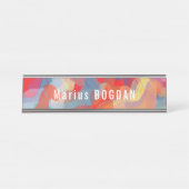 Porte-nom Pour Bureau dogues (Devant)