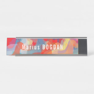 Porte-nom Pour Bureau Dogues
