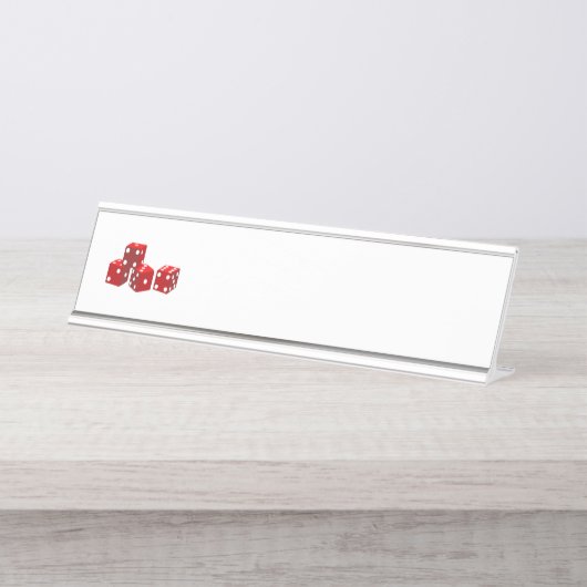 Porte-nom Pour Bureau Dose de jeu (Devant)