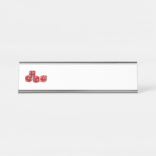 Porte-nom Pour Bureau Dose de jeu (Devant)