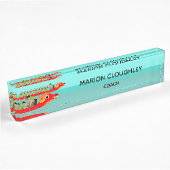 Porte-nom Pour Bureau Dragon Boat Racing