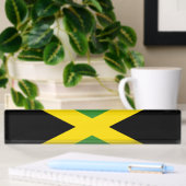 Porte-nom Pour Bureau Drapeau de la Jamaïque