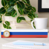 Porte-nom Pour Bureau Drapeau de la Russie