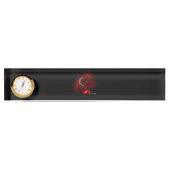 Porte-nom Pour Bureau Drapeau de la Turquie (Devant)
