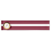 Porte-nom Pour Bureau Drapeau de Lettonie (Devant)