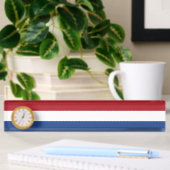 Porte-nom Pour Bureau Drapeau des Pays-Bas