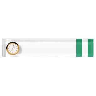Porte-nom Pour Bureau Drapeau du Nigéria