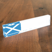 Porte-nom Pour Bureau Drapeau écossais (Taille)