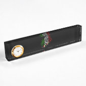Porte-nom Pour Bureau Drapeau italien