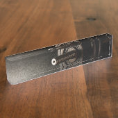 Porte-nom Pour Bureau Dumbbell (Taille)