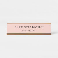 Élégant minimaliste professionnel classique