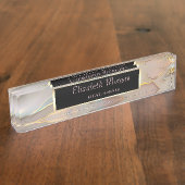 Porte-nom Pour Bureau Elegant Stylish Frame Opal  (Taille)