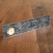 Porte-nom Pour Bureau Élégante Fumée - Esthétique mystique (Taille)