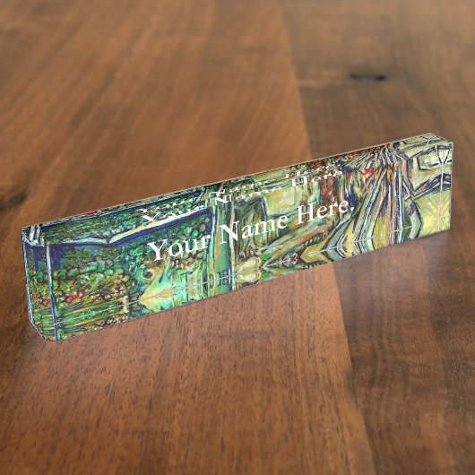 Porte-nom Pour Bureau Encelade (Taille)