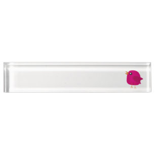 Porte-nom Pour Bureau Enfants mignonette birdy