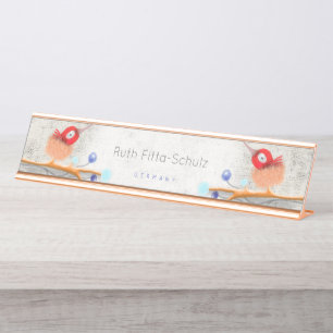 Porte-nom Pour Bureau Enseigne de porte Rupy de Tequila